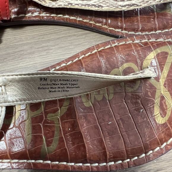 Sam Edelman Gigi Thong Flat Sandals Sz 9 - Picture 4 of 4